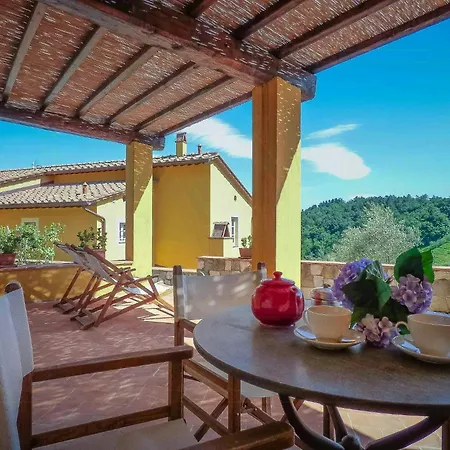 With Terrace And Pool Near