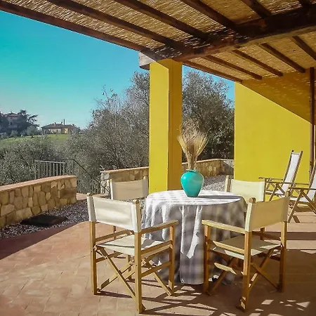 With Terrace And Pool Near Lucca